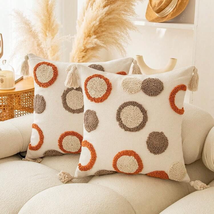 Genérico - Set 4 Funda Para Cojin Modelo Boho 45x45 B6