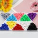 thumbnail image 4 of Perlas de poni VOOMOLOVE azules de 6 x 9 mm, 500 unidades, para manualidades y joyas, 4 of 4