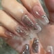 thumbnail image 1 of Butterfly Coffin Press On Nails - Medium Fake Nails for Women and Girls - Long-Lasting Acrylic False Nails with Stunning Design, 1 of 2