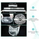 thumbnail image 2 of Gorros de ducha desechables AIDIQIU, 50 unidades, impermeables, transparentes, 44 cm, 2 of 3