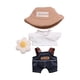 thumbnail image 2 of Ropa De Muñeca De Peluche De 17 Cm, Juego De Simulación A La Moda, Accesorios Para Fotos, Conjunto De 4 Piezas, 2 of 3