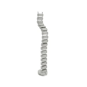 Form Office - Pasacables Vertebra 130 Gris Claro