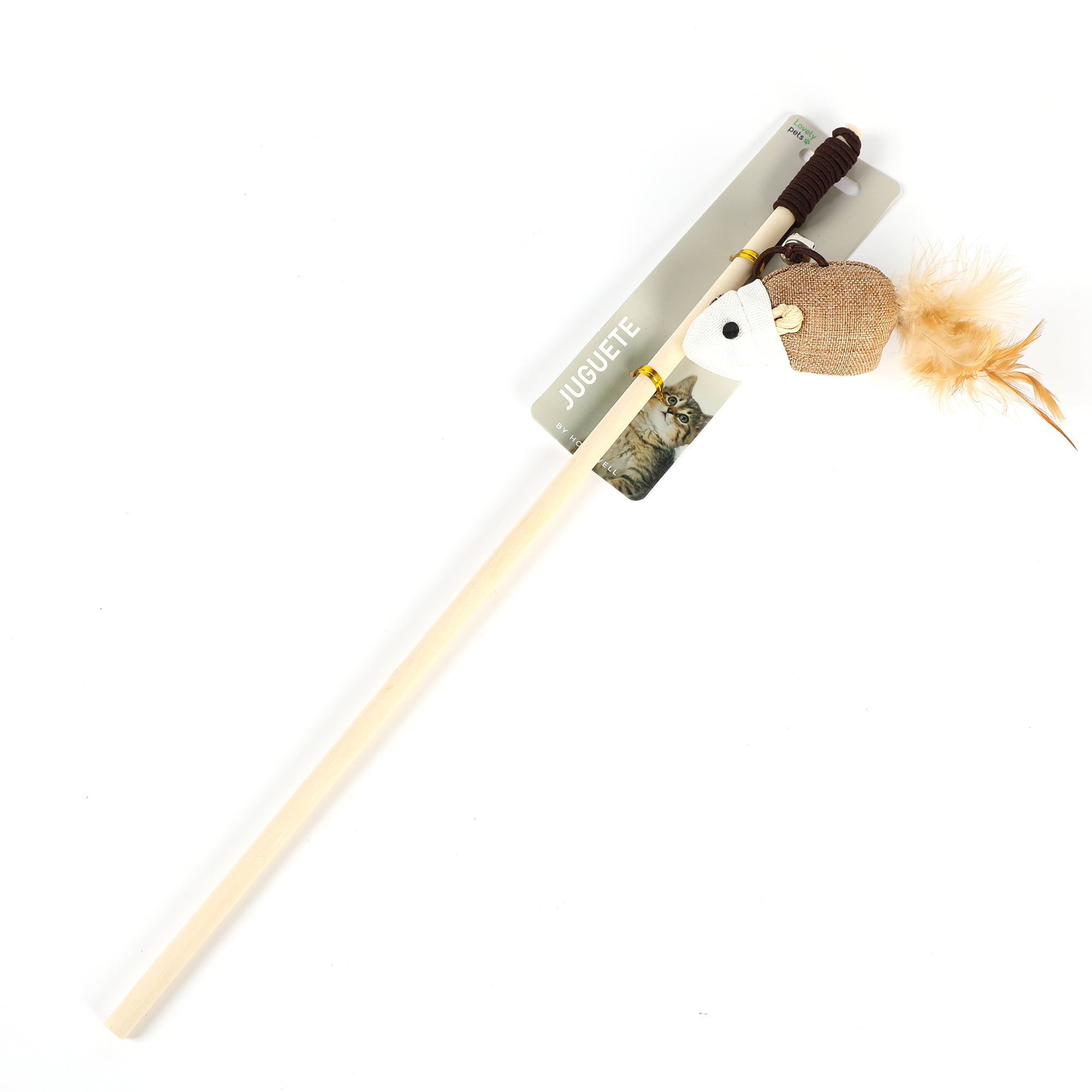 Homewell - Varita Con Ratón Para Mascotas