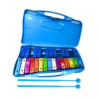 Linea Sport - Metalofono Cromatico 25 Notas Xilofono Infantil Escolar