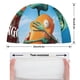 thumbnail image 2 of Rango Gorro de Natación de Licra, Gorro de Baño de Tela Cómoda, Gorro Elástico Antideslizante para Hombres, Mujeres y Niños, 2 of 6