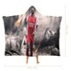 thumbnail image 2 of Bukayo Saka Manta Capa con Capucha Anti-Bolitas, Manta de Lana Ártica Suave, Manta Portátil de Felpa Ligera y Lujosa, Poncho para Siesta en Casa y Oficina,100*130cm, 2 of 6