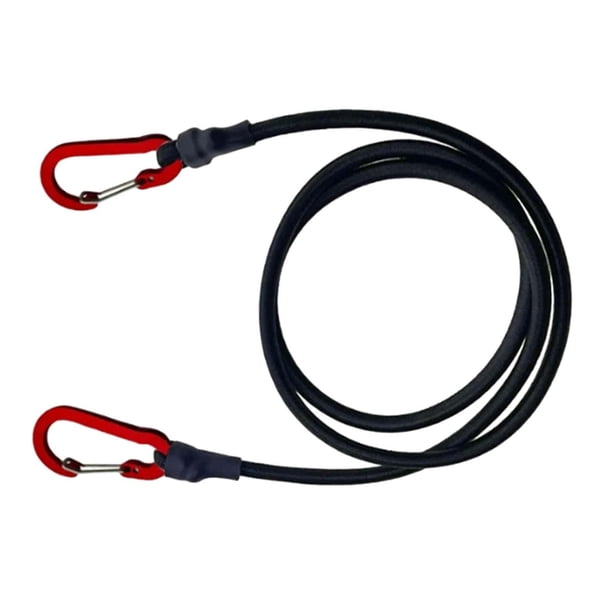 Cuerda para portaequipajes, cuerdas elásticas fuertes multiusos con ganchos, correa elástica portátil, correas elásticas para ciclismo al aire libre 120cm