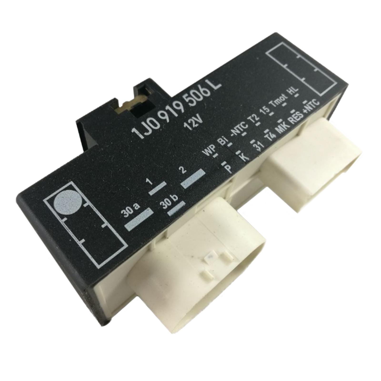 Magideal - Del Interruptor De Control Del Ventilador De Refrigeración Del Coche 1J0919506L Para New Beetle Golf Bora Para Seat 1J0 919 506L 1J0 919 506 L