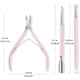 thumbnail image 3 of Set Manicure Makartt 3 Piezas Rosa Cortacutículas Preciso, 3 of 3