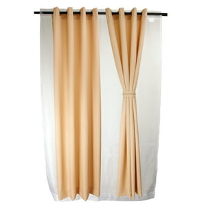 Masel - Set Cortina Barbara 8 Pzas. 1.40 X 2.25 Beige