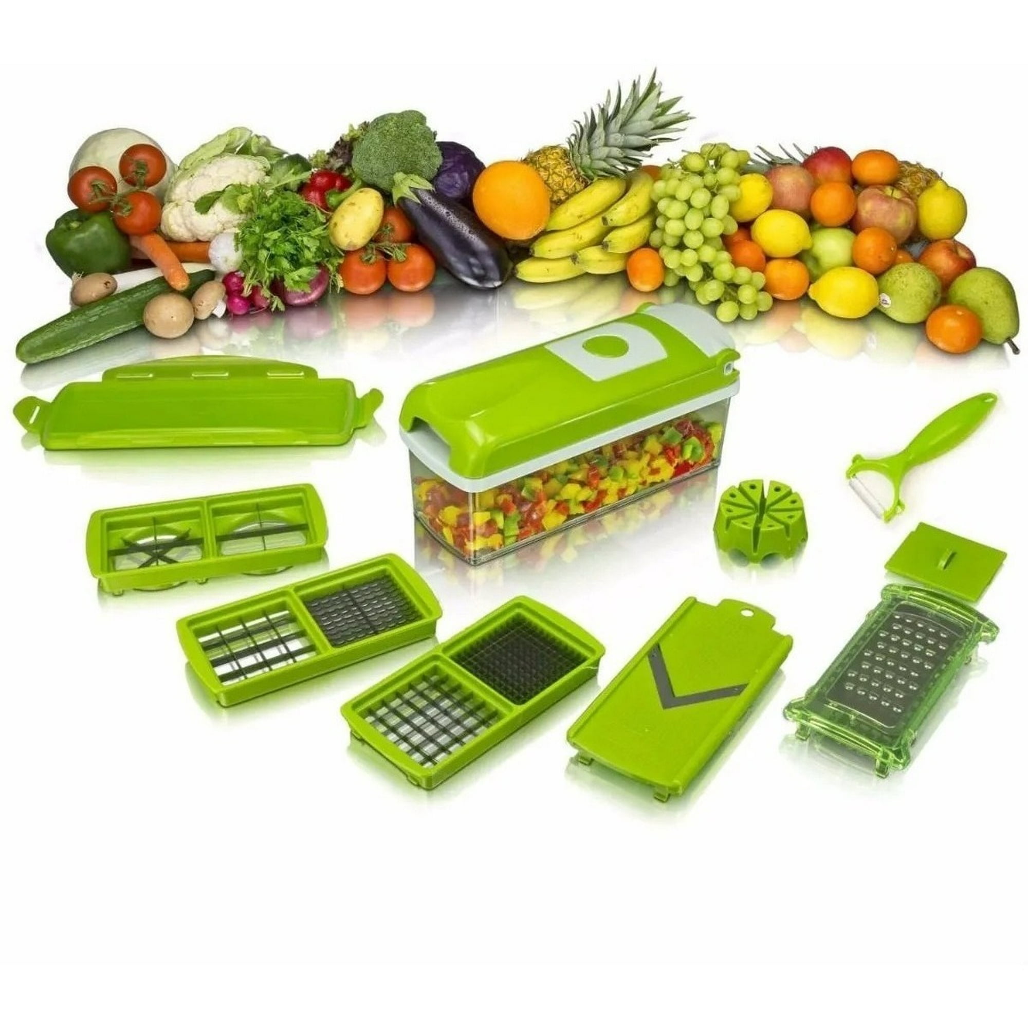 Genérico - Picador Cortador De Verduras Frutas Rayador Alimentos 06768