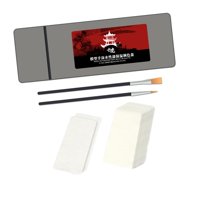 Magideal - Bandeja Húmeda Para Colorear Modelos, Paleta Húmeda Para Pintura Acrílica, Paleta De Pintura Ligera Para Regalos Portátil Para Pintura En Miniatura, , Cepillo Para Caja Humidificadora