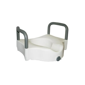 Maxcare - Alza Baño Wc Con Apoya Brazos Pro