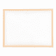 thumbnail image 2 of Pack 6 pizarra acrílica 30x40 pizarra blanca madera, 2 of 3