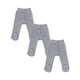 thumbnail image 1 of Set De 3 Pantalones Diseño Liso, Gris, 1 of 1