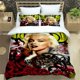 thumbnail image 1 of Marilyn Monroe Bedding Set Duvet Cover Bed Set Quilt Cover Pillowcase Comforter Boys Adult Bedding Set, 1 of 5