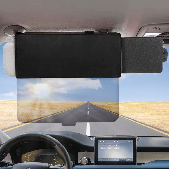 Extensor de visera de coche VAGURFO para parabrisas y ventanillas laterales