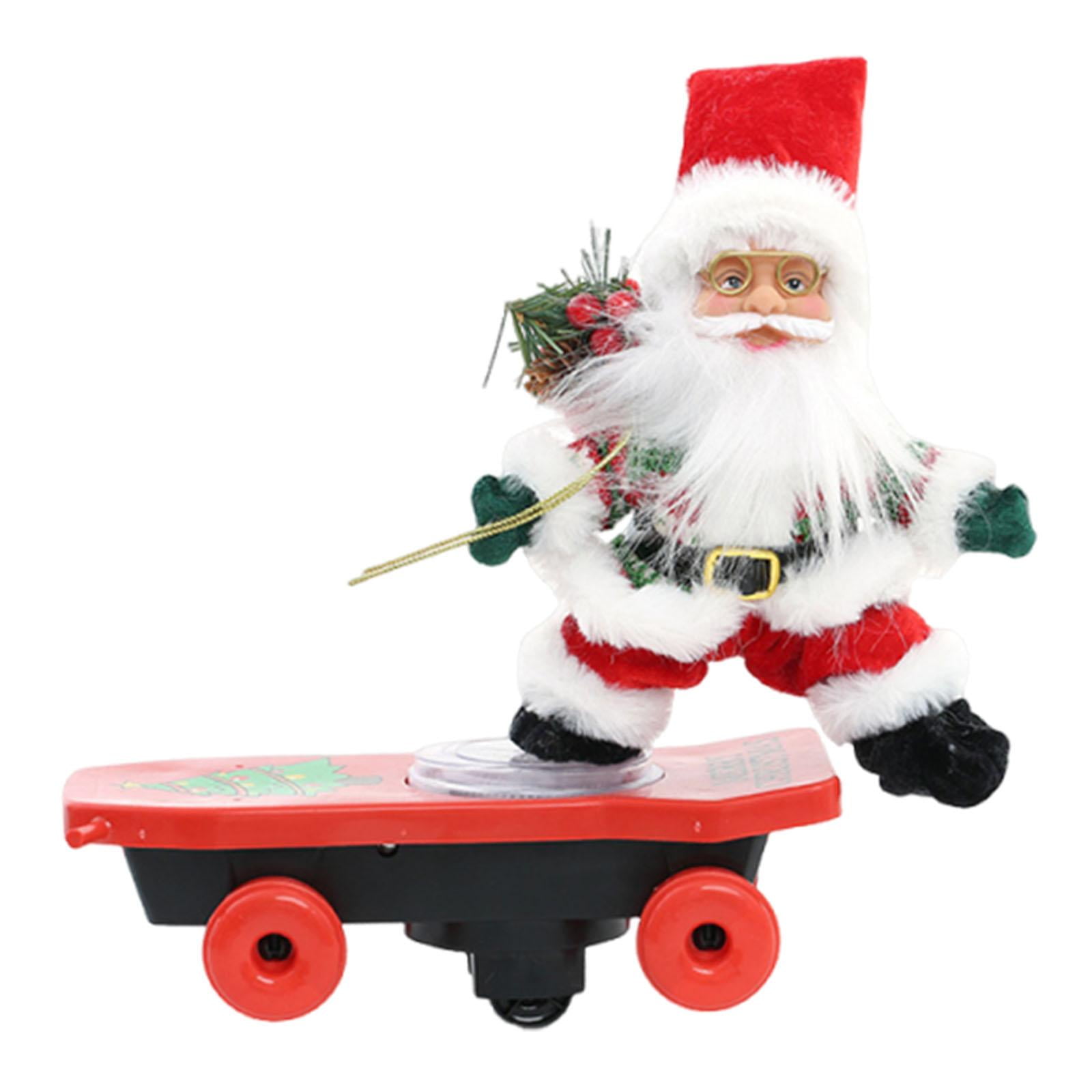 Bothyi - Juguete Eléctrico Navideño Para Decoración Del Hogar, Versátil Para Niños Con Canciones, Adorno De Papá Noel.