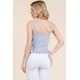 thumbnail image 4 of Top Camisola de Canalé con Lazo Delantero y Peplum de Encaje, 4 of 4
