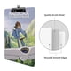 thumbnail image 3 of Nausicaä del Valle del Viento Portapapeles de acrílico A4, tamaño carta estándar, carpeta con clip 31.8x 21.5CM para estudiantes, profesores y oficina, 3 of 6