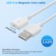 thumbnail image 2 of Cable de carga littlelucky 80 cm USB‑A a USB‑C 6 mm, 2 of 6