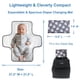 thumbnail image 3 of Tapete para cambiar pañales impermeable y plegable para viaje Outtip, 3 of 7