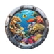 thumbnail image 2 of Calcomanías de pared de paisaje bajo el mar, pegatinas de pared del mundo submarino 3D, decoración del hogar, pegatina de pared de Animal en el océano, 2 of 5