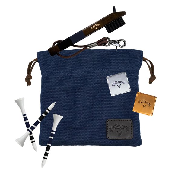 Kit de accesorios de golf Izzo Callaway Heritage con cepillo