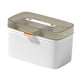 thumbnail image 4 of Caja De Almacenamiento Para Organizadores Artesanales, Caja De 2 Capas, Caja Para Manualidades Para Escritorio, Gabinete, Dormitorio L, 4 of 5