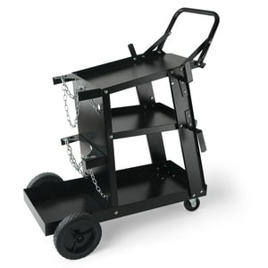 Carrito De Soldadura Vevor De 3 Niveles, Resistente, 400 Kg De Capacidad, Con Ruedas