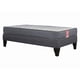 thumbnail image 1 of Cama Europea America Gris 20 cm Tela Gris 1.5 PL, 1 of 5