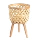 thumbnail image 5 of Maceta Tejida A Mano, Cesta De Almacenamiento De Ropa Para Macetas De Balcón, Césped De Patio, 5 of 5