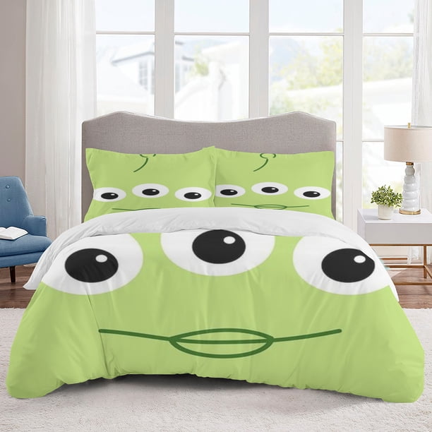 Toy Story Bedding Sets Cartoon Duvet Cover Lightweight 3 Piece Bet Sets for Kids Boys Girls