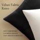 thumbnail image 3 of Fundas de almohada MIULEE de terciopelo de 45 x 45 cm, 2 unidades, color negro, 3 of 6