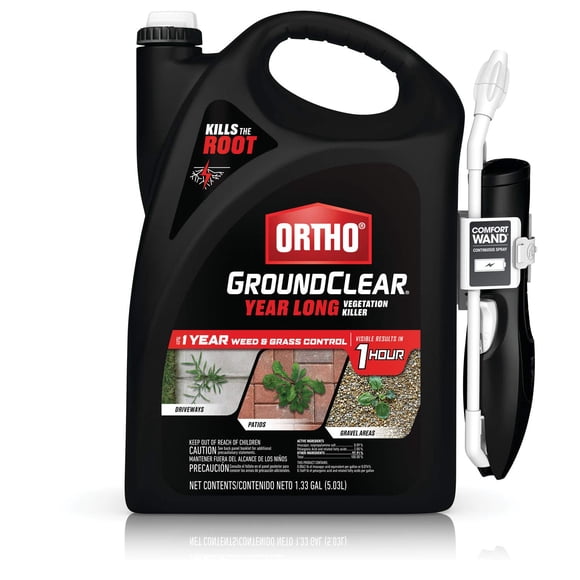 Eliminador de vegetación Ortho GroundClear 5 L, spray de acción prolongada por 1 año