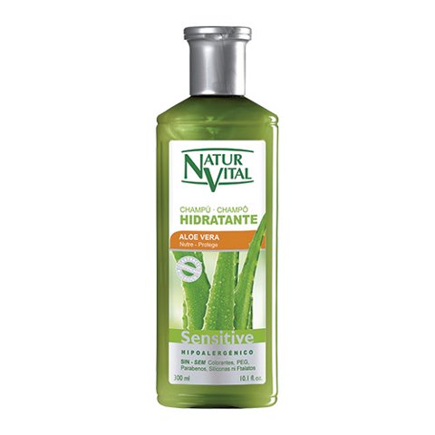 Shampoo Sensitive Aloe Vera 300 Ml- Natur Vital