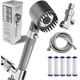 thumbnail image 1 of Cabezal ducha Drivse 2026 nuevo mano manguera 150cm soporte ajustable filtrado 5 recambios modo flash, 1 of 6