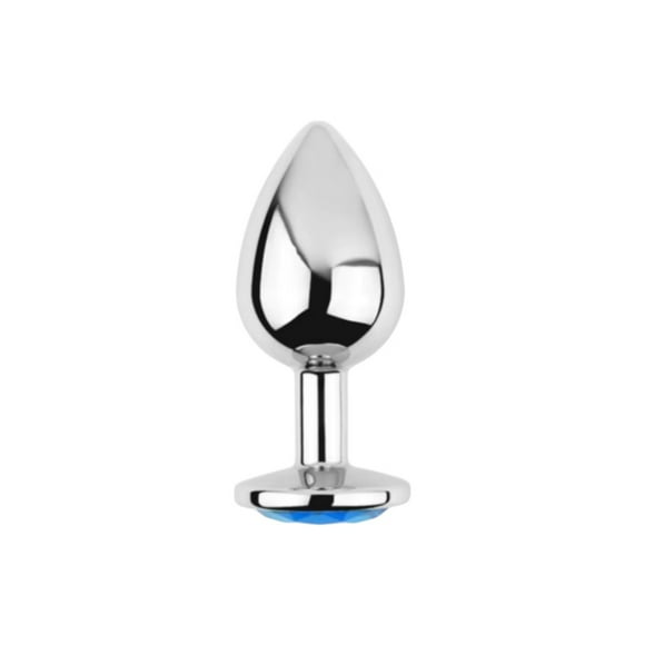 Plug Anal Acero Inoxidable Joya Talla S Color al Azar
