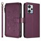 thumbnail image 2 of Funda Cartera Mariposa para [Xiaomi Redmi Note 12 Pro Plus] con Soporte y Cremallera Violeta, 2 of 6