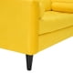 thumbnail image 4 of Sofa Retro 3 Cuerpos Felpa Amarillo, 4 of 6