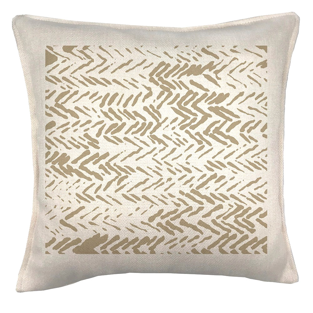 Tuyo Print - Cojín Taupe 3, 45X45