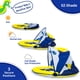 thumbnail image 3 of Flota de natación SwimSchool Deluxe para bebés con toldo de 6 a 24 meses, 3 of 8