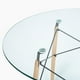 thumbnail image 2 of Mesa de Vidrio Redonda Elida 120cm - Diseño Clásico y Resistente, 2 of 4