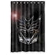 thumbnail image 1 of Cortina de ducha de Transformers, transparente y novedosa, con ganchos, tamaño 48 x 72 pulgadas, 1 of 3