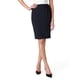 thumbnail image 1 of Falda Calvin Klein Clásica Ajuste Recto Azul Marino Talla 6, 1 of 6