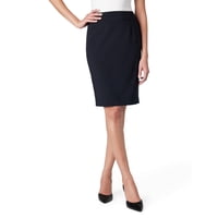 Falda Calvin Klein Clásica Ajuste Recto Azul Marino Talla 6