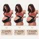 thumbnail image 4 of Unique Bargains Banda de Embarazo XXL Soporte Transpirable para el Vientre Cinturón de Soporte para Embarazo para Abdomen Pelvis 1 Conjunto Negro, 4 of 7
