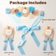 thumbnail image 2 of Set De Faja De Maternidad Mom To Be Dad To Be Blue Flower, 2 of 7