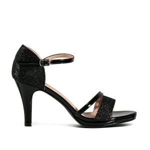 Sandalia Taco Negro Fiesta Qiu285 Weide