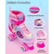 thumbnail image 5 of Patines de Ruedas HAPHOM Ajustables para Niñas en Rosa con Ruedas que Iluminan, 5 of 8